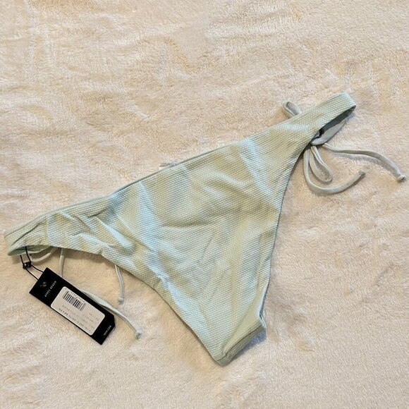 NWT Tavik Ricci Bottom Glossy Pique Adjustable Tie Sides in Light Blue - Medium - Picture 4 of 7